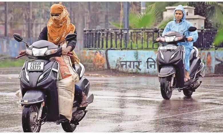 छत्तीसगढ़ में झमाझम बारिश के आसार, कई जिलों में वज्रपात का अलर्ट छत्तीसगढ़ में झमाझम बारिश के आसार, कई जिलों में वज्रपात का अलर्ट