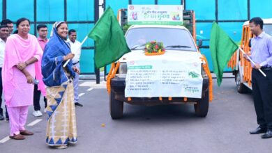 मंत्री श्रीमती लक्ष्मी राजवाड़े ने ‘‘मोर गोठ ल सुनगा, हर घर मुनगा अभियान‘‘ का किया शुभारंभ