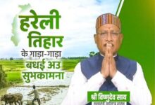 मुख्यमंत्री विष्णु देव साय ने प्रदेशवासियों को हरेली पर्व की दी शुभकामनाएँ….