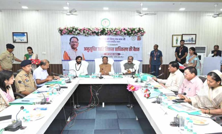 अनुसूचित जाति विकास प्राधिकरण मद से स्वीकृत कार्यों को गंभीरता से लेकर पूरी गुणवत्ता के साथ समय सीमा में पूर्ण कराएं कलेक्टर्स: मुख्यमंत्री साय अनुसूचित जाति विकास प्राधिकरण मद से स्वीकृत कार्यों को गंभीरता से लेकर पूरी गुणवत्ता के साथ समय सीमा में पूर्ण कराएं कलेक्टर्स: मुख्यमंत्री साय