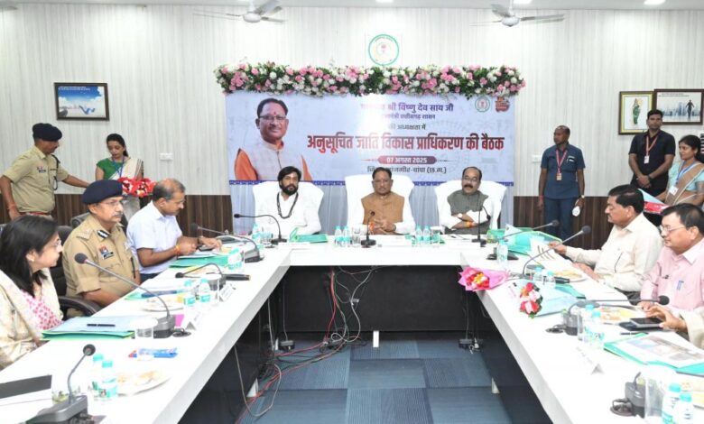 स्वीकृत कार्य समय पर और गुणवत्तापूर्ण हों, सीएम विष्णुदेव साय ने कलेक्टरों को दिए निर्देश स्वीकृत कार्य समय पर और गुणवत्तापूर्ण हों, सीएम विष्णुदेव साय ने कलेक्टरों को दिए निर्देश