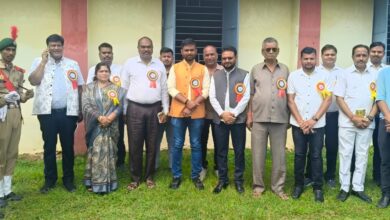 महाविद्यालय के शाला प्रवेश समारोह में शामिल हुए सीतापुर विधायक