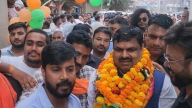 मंत्री बनने के बाद गजेंद्र यादव का पहला अहिवारा आगमन, कार्यकर्ताओं का भव्य स्वागत