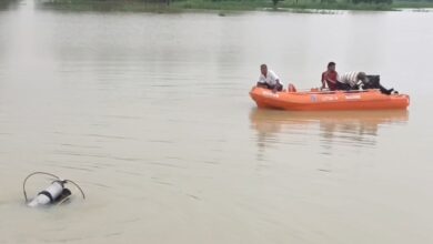 बांध में नहाने गया युवक डूबा, घंटों तलाश के बाद भी नहीं मिला शव