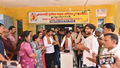 सीतापुर विधायक रामकुमार टोप्पो ने मनाया प्रधानमंत्री नरेंद्र मोदी जी का 75वां जन्मदिवस