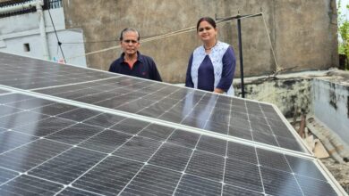 भिलाई निवासी शकुन्तला ने सोलर ऊर्जा से घटाया बिजली बिल, अतिरिक्त उत्पादन से आमदनी भी….