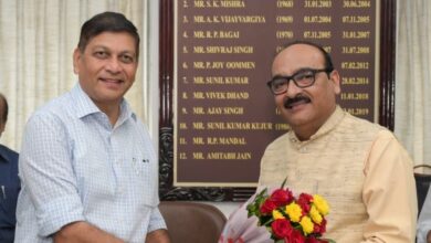 ’छत्तीसगढ़ के नवनियुक्त मुख्य सचिव विकासशील ने कार्यभार संभाला’….
