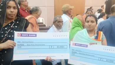 पक्का आशियाना मिलने से खिले चेहरे….