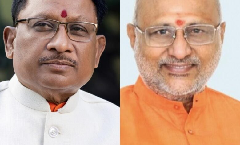 मुख्यमंत्री विष्णु देव साय ने श्री सी.पी. राधाकृष्णन को भारत के उपराष्ट्रपति निर्वाचित होने पर दी बधाई मुख्यमंत्री विष्णु देव साय ने श्री सी.पी. राधाकृष्णन को भारत के उपराष्ट्रपति निर्वाचित होने पर दी बधाई