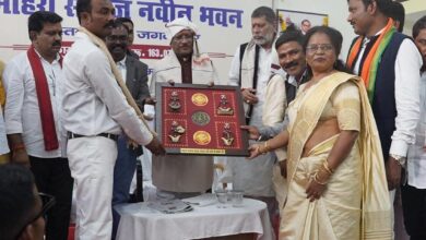 मुख्यमंत्री विष्णुदेव साय ने किया माहरा समाज के नवनिर्मित सामाजिक भवन का लोकार्पण: एक करोड़ 63 लाख रुपए की लागत से बना सामाजिक भवन…..