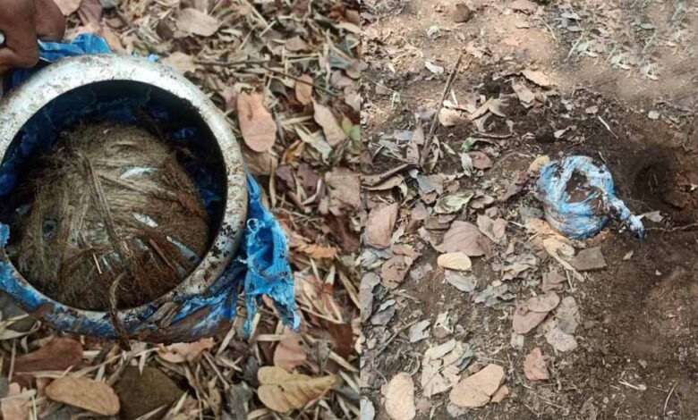 नारायणपुर में नक्सली साजिश फेल: तीन प्रेशर-कुकर बम बरामद, सुरक्षाबलों ने किए निष्क्रिय नारायणपुर में नक्सली साजिश फेल: तीन प्रेशर-कुकर बम बरामद, सुरक्षाबलों ने किए निष्क्रिय