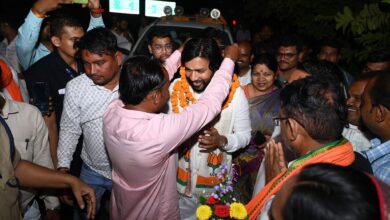 प्रभारी मंत्री गुरु खुशवंत साहेब का प्रथम सक्ती जिला आगमन