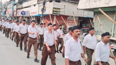 संगठन, शौर्य और अनुशासन का अप्रतिम प्रदर्शन — आरएसएस के पथ संचलन ने किया कोरबा को गौरवान्वित