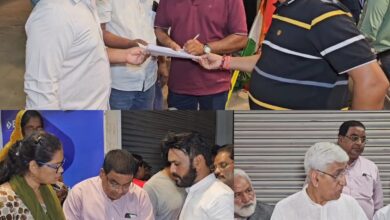 वोट चोर गद्दी छोड़ो” आंदोलन के तहत कांग्रेस का डोर-टू-डोर हस्ताक्षर अभियान, टी.एस. सिंहदेव ने संभाला मोर्चा