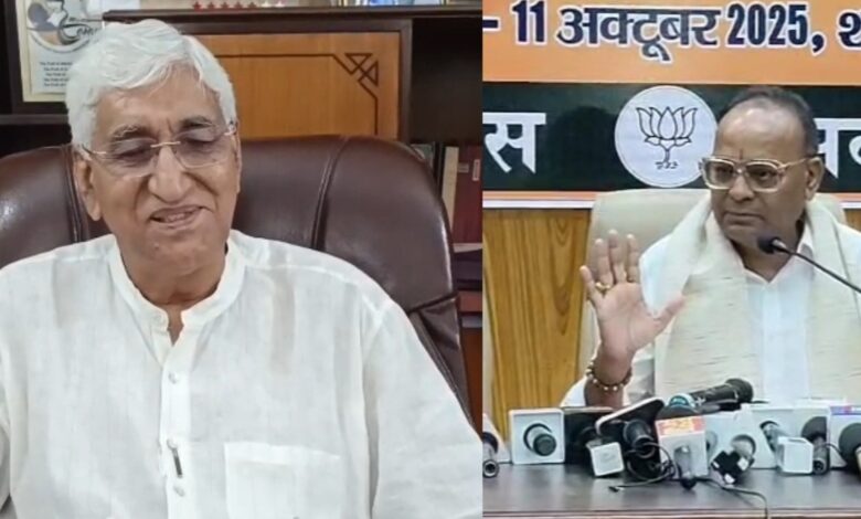 अजय चंद्राकर और टीएस सिंहदेव के बीच बयानबाज़ी हुई तेज — “एक दिन के सीएम” वाले बयान पर सिंहदेव ने दिया पलटवार अजय चंद्राकर और टीएस सिंहदेव के बीच बयानबाज़ी हुई तेज — “एक दिन के सीएम” वाले बयान पर सिंहदेव ने दिया पलटवार