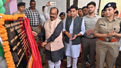 अपराध नियंत्रण में नई तकनीक एक सशक्त कदम: सिमगा में उप मुख्यमंत्री अरुण साव ने किया सिटी सर्विलांस का शुभारंभ…
