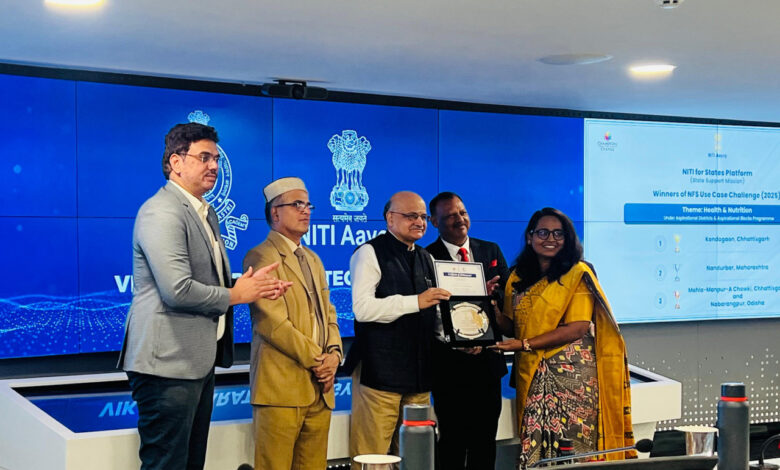 कुपोषण प्रबंधन में नवाचार का राष्ट्रीय सम्मान : मोहला–मानपुर–अंबागढ़ चौकी जिला देश में तीसरे स्थान पर, मुख्यमंत्री विष्णु देव साय ने दी बधाई….. कुपोषण प्रबंधन में नवाचार का राष्ट्रीय सम्मान : मोहला–मानपुर–अंबागढ़ चौकी जिला देश में तीसरे स्थान पर, मुख्यमंत्री विष्णु देव साय ने दी बधाई…..