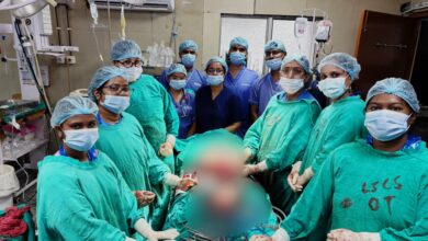 अम्बेडकर अस्पताल में दुर्लभ एवं अपने आप में अनोखी सेकेंडरी एब्डोमिनल प्रेग्नेंसी का सफल ऑपरेशन….. अम्बेडकर अस्पताल में दुर्लभ एवं अपने आप में अनोखी सेकेंडरी एब्डोमिनल प्रेग्नेंसी का सफल ऑपरेशन…..