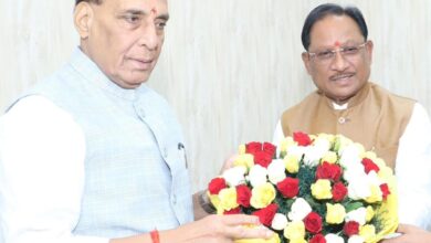 नौसेना के नए पोतों का नामकरण होगा छत्तीसगढ़ की नदियों के नाम पर, प्रदेश में सेना भर्ती रैली का प्रस्ताव, मुख्यमंत्री साय से मुलाकात के दौरान रक्षामंत्री ने जताई सहमति….