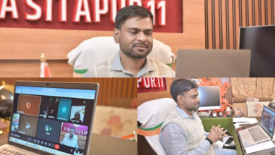 सीतापुर विधायक ने धान खरीदी व्यवस्था को लेकर ली वर्चुअल बैठक, किसानों की सुविधा के लिए दिए दिशा-निर्देश