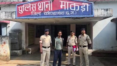 पुलिस की त्वरित कार्यवाही — हत्या के नियत से पिता पर जानलेवा हमला करने वाला आरोपी पुत्र गिरफ्तार